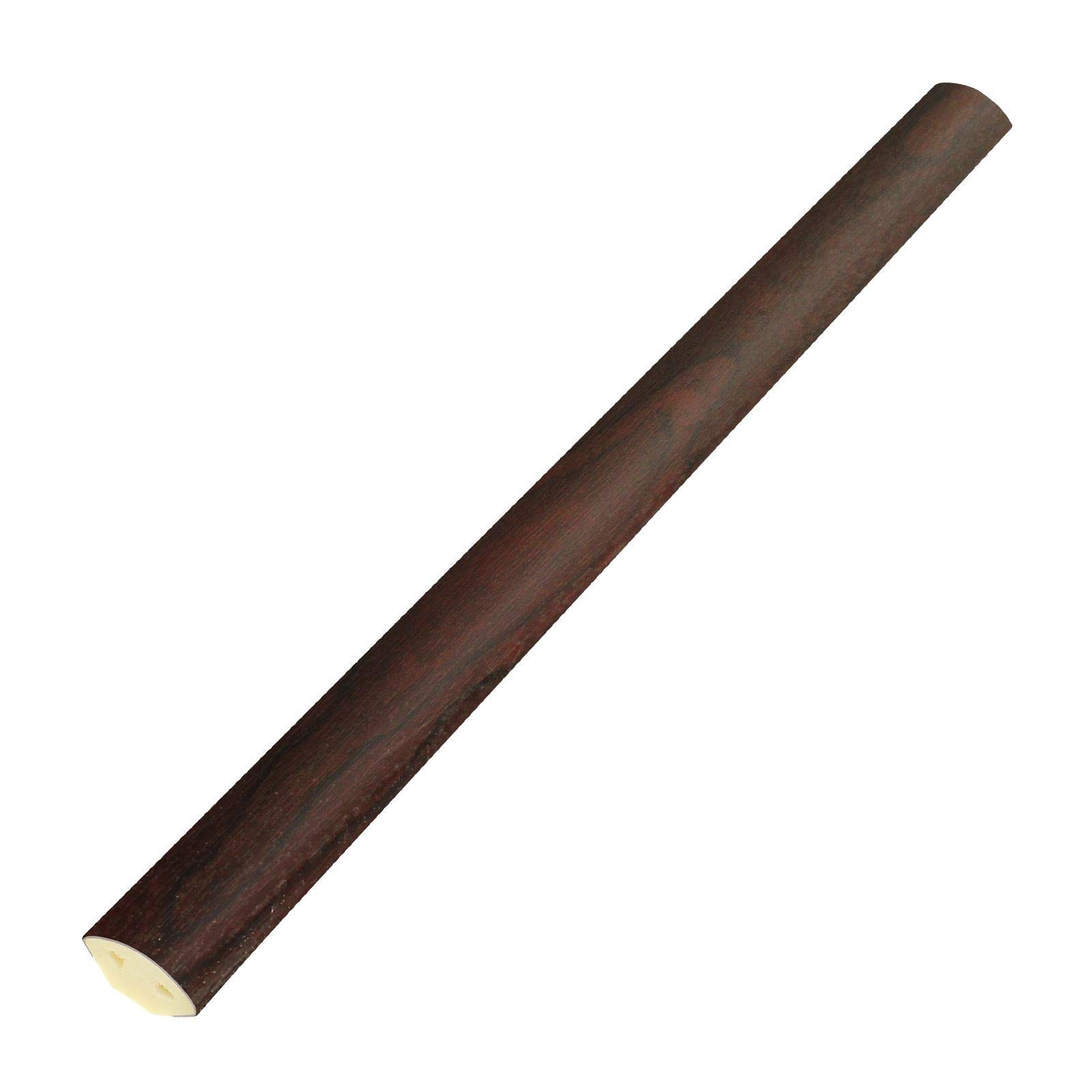 Quadrant Bead uPVC Plastic Window Door Bead Finishing Trim (2.5m) - 13mm, Rosewood