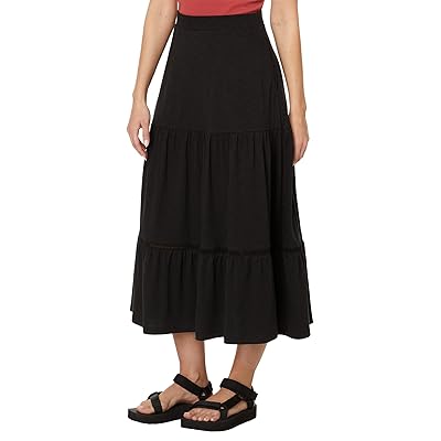 Toad&Co Marigold Tiered Midi Skirt Women
