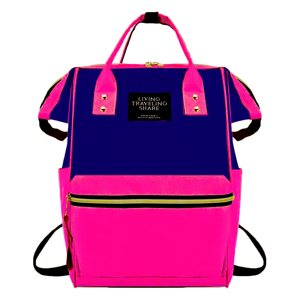 TYPIFY® Women Fashion Casual Bag Nylon Shoulder Bag Oxford Clip Handbag Nylon Zipper Women Men Backpack School Student Waterproof Mother Bags. Gift for Her