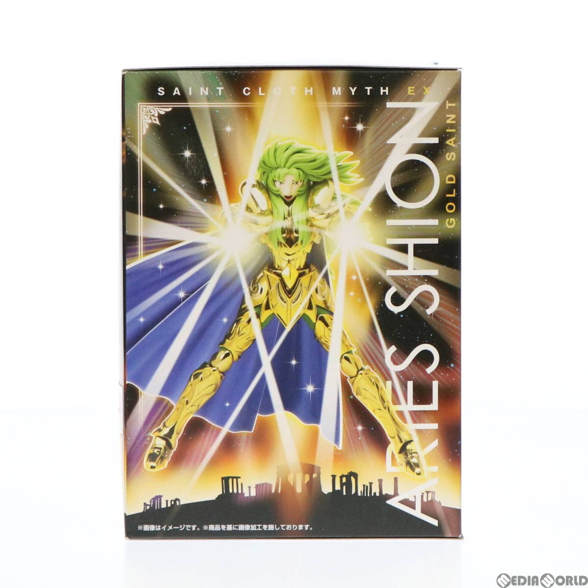 聖闘士星矢 アリエス シオン アクションフィギュア 聖闘士星矢】聖闘士聖衣神話EX『アリエス シオン（冥衣）＆ 前