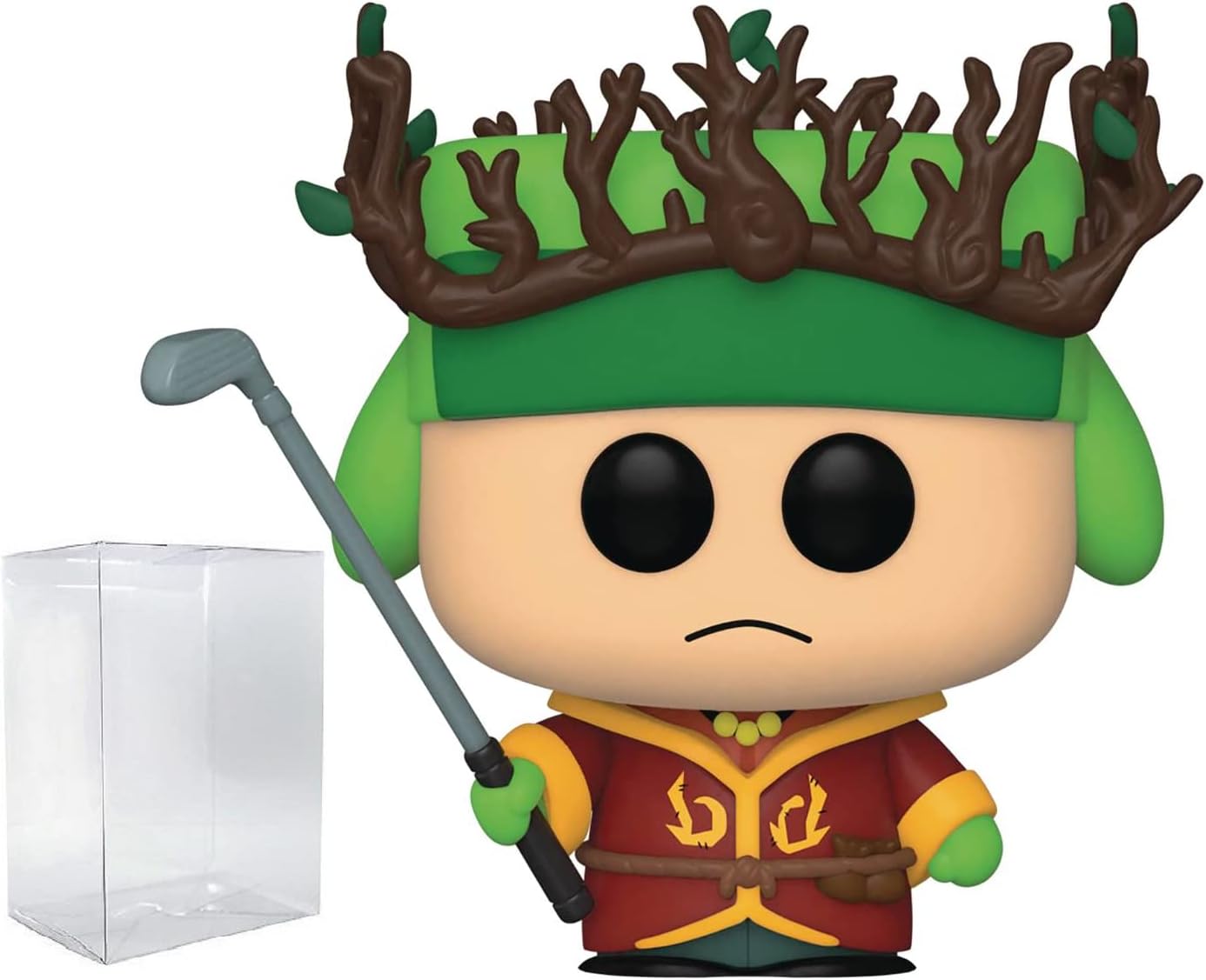 POP South Park: Stick of Truth - High Elf King Kyle Funko Vinyl Figure (Bundled with Compatible Box Protector Case), Multicolored, 3.75 inches