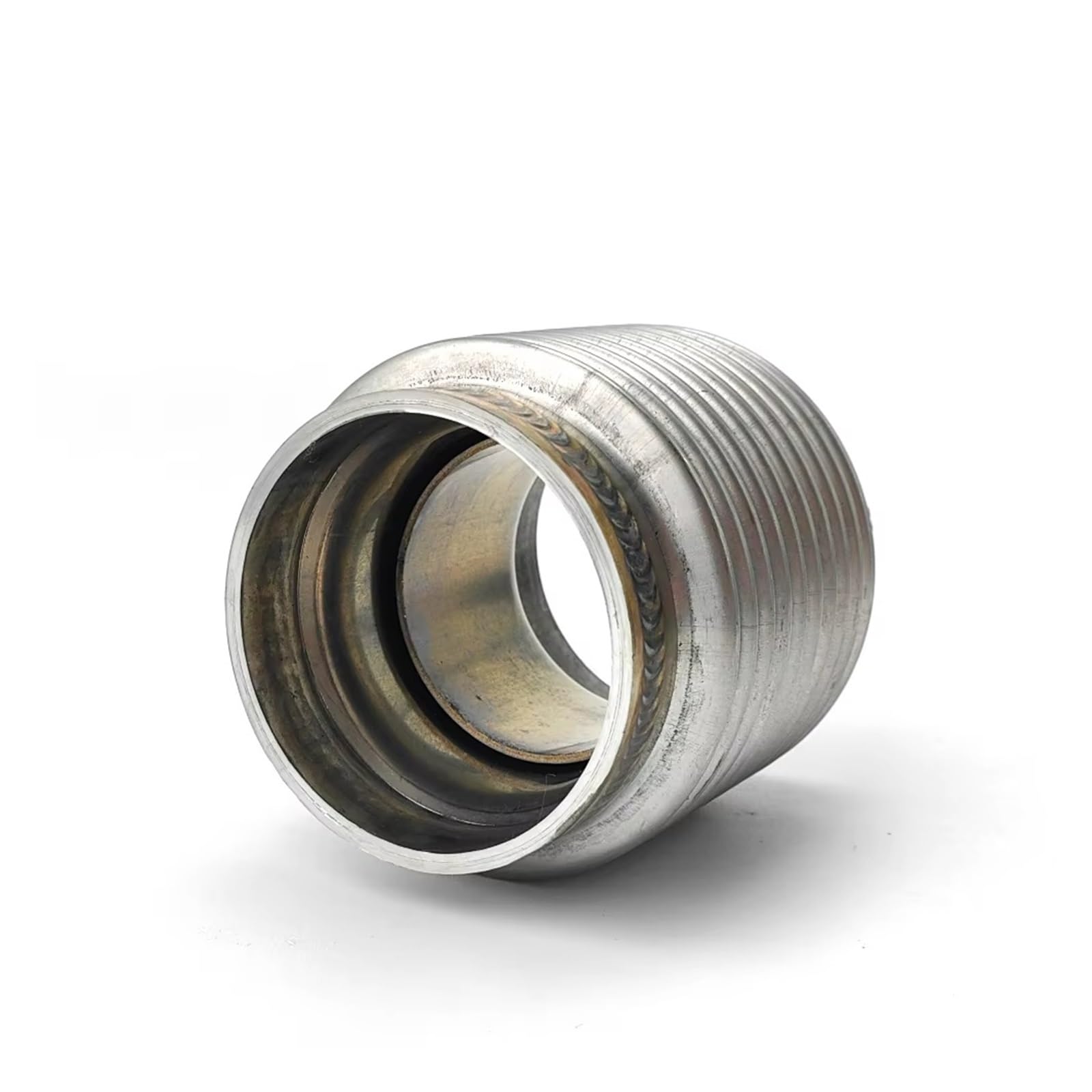 Auto Acciaio Inossidabile Terminale Tubo A Soffietto Universale Saldato Motore Scarico Flex Soffietto Compensatore A Soffietto Flessibile(1.75inch-2.5inch)