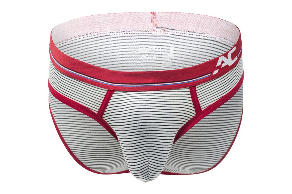 Andrew Christian Men's California Collection Stripe Brief