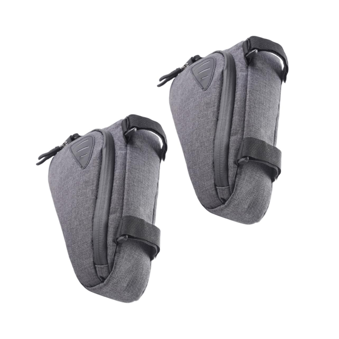 Mikikit 2pcs Capacity Cycling Pouch with Enhanced Reflectivity for Mountain and Road Bikes User Friendly Installation for Cycling Essentials
