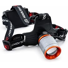 Ayarlanabilir  arjl  Kafa Lambas  40W 4000 L men 9600 mAh G l  LED I k Kamp Bal k  Feneri