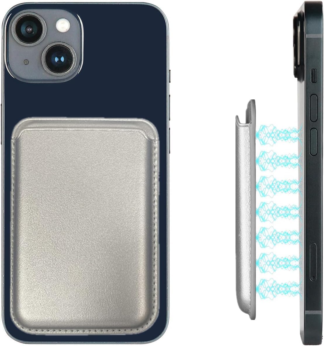 Uruchi Mag-Safe Cüzdan – iPhone 12/13/14/15/16 Serileri için Manyetik Kartlık, Güçlü Mıknatıs, RFID