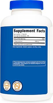 Nutricost L-Phenylalanine (500mg) 180 Capsules