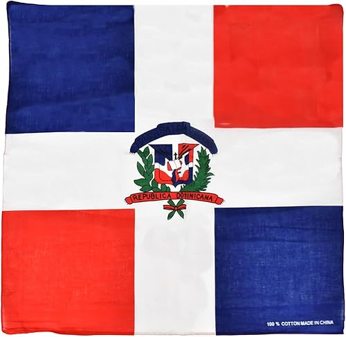 Miniatura 20 de Motique Accessories Bandanas grandes de algodón - Banderas de país