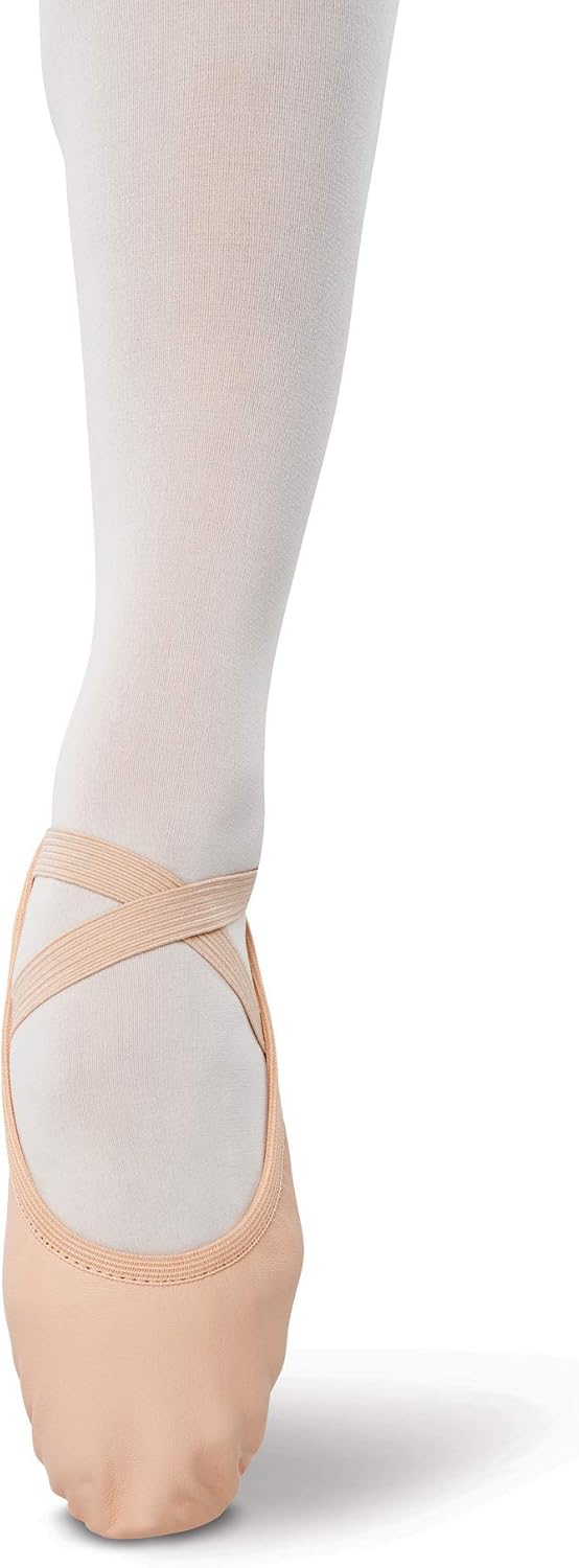 Danz N Motion Stretch Split Sole Ballet Adult 398, Pink, 6.5M