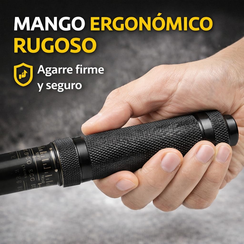 Llave Dinamométrica 1/2" Profesional 28-210 Nm + Vasos Impacto 17, 19 y 21 mm | Acero CrV Alta Resistencia | Carraca Reversible | Ajuste Preciso de Par para Llantas y Mecánica