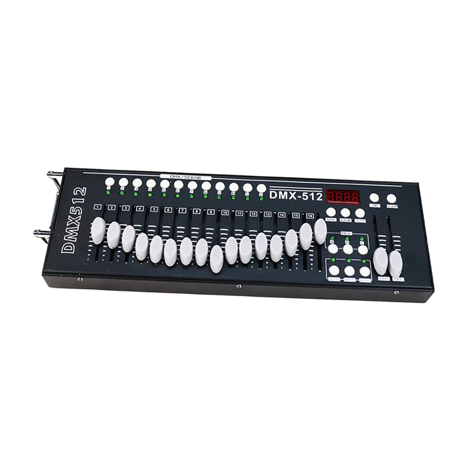 Controller luci professionale per DJ DMX 512, console da palco per scene personalizzate e applicazioni di illuminazione versatili, mixer per luci, console per