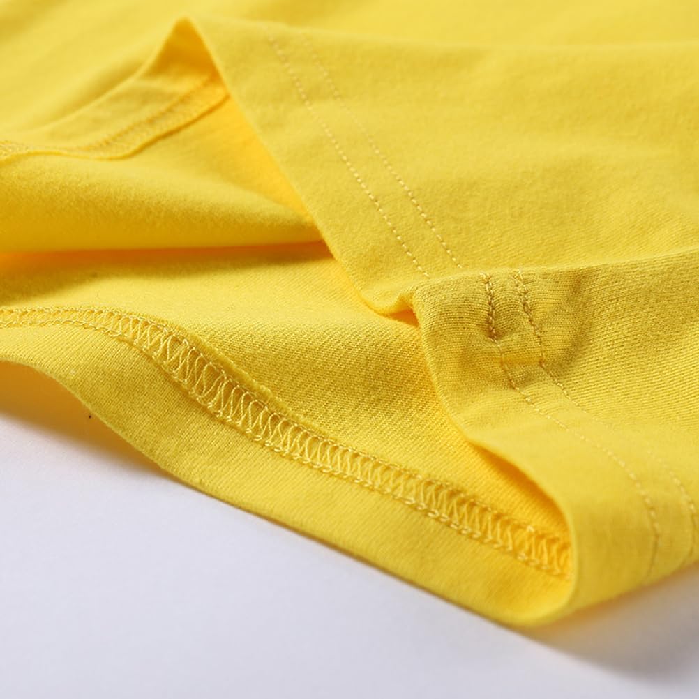Baby Toddler Solid Color Short Sleeve T-Shirts for Boys Girls Summer Basic Cotton Crewneck Tee Shirt Tops - Image 4