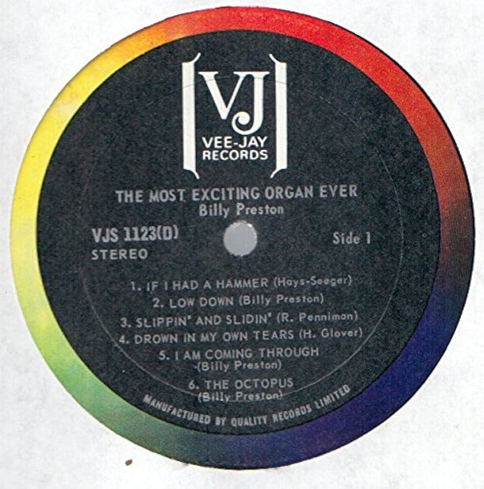 Amazon.com: Billy Preston: The Most Exciting Organ Ever LP