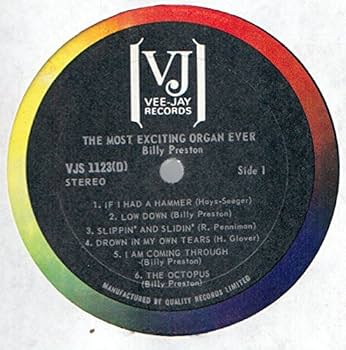 Billy Preston: The Most Exciting Organ Ever LP NM/VG++