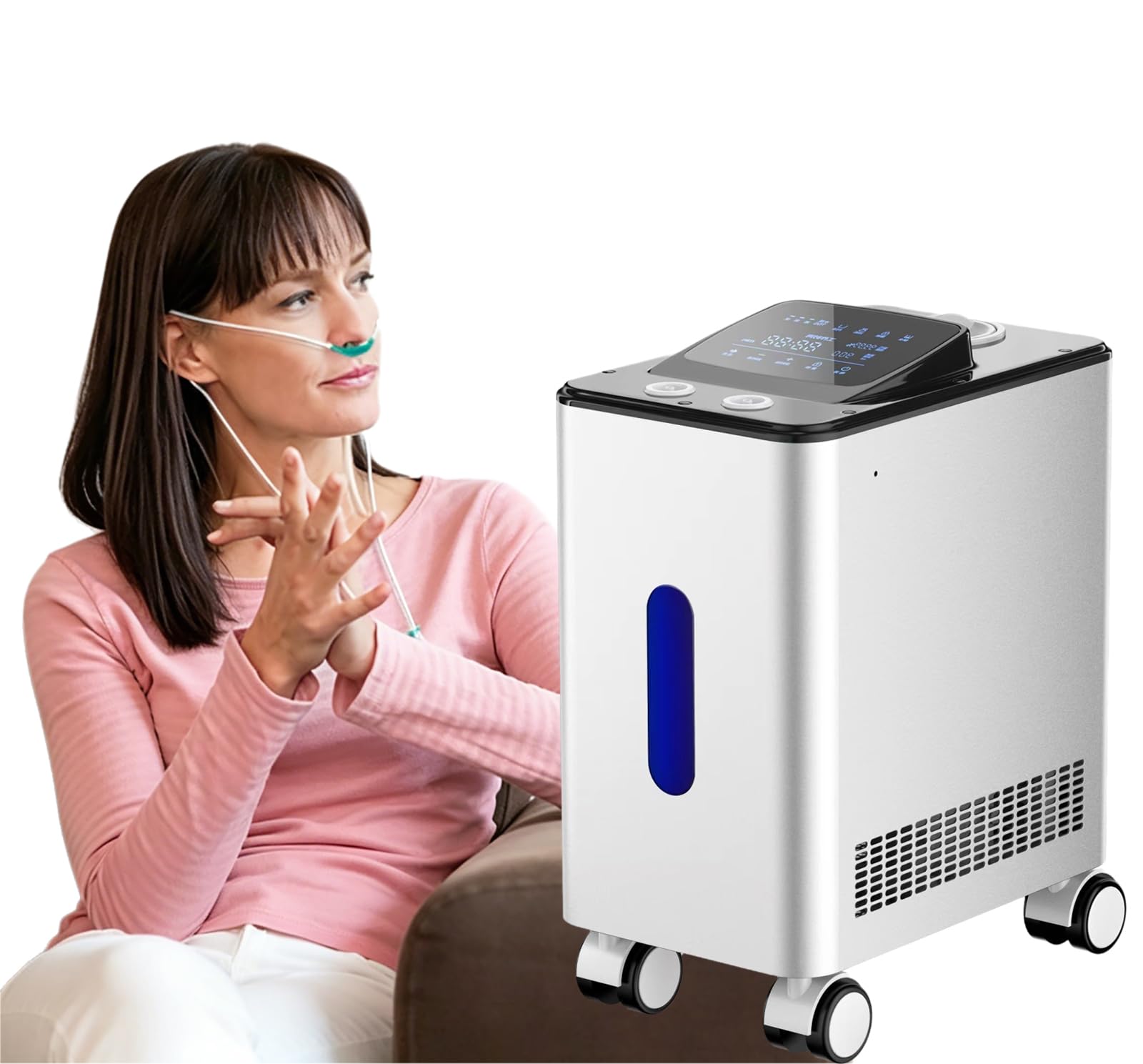 Urządzenie Do Inhalacji Wodoru Z Oddzieloną, Inhalator Wodoru O Wysokiej Czystości 99,99%, Generator Wody Wodorowej Z Dwoma Portami 450ml/min