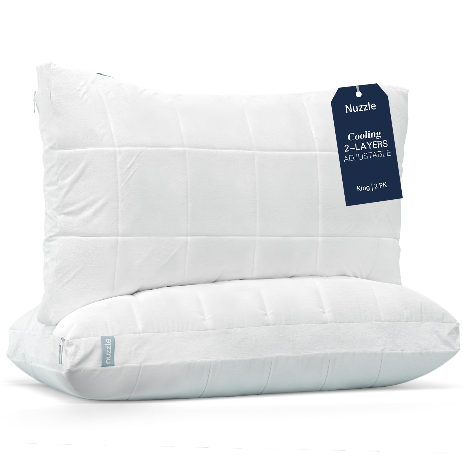 Amazon.com: Nuzzle Cooling Adjustable Pillows for Side