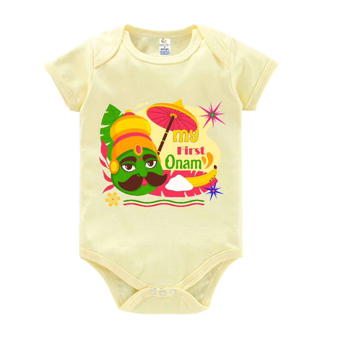 baby wish Onam Romper for Kids Onam Bodysuit Brother Sister Matching dress my 1stOnam gift Half Sleeve Unisex Romper Happy Onam my friends its time-picture-37