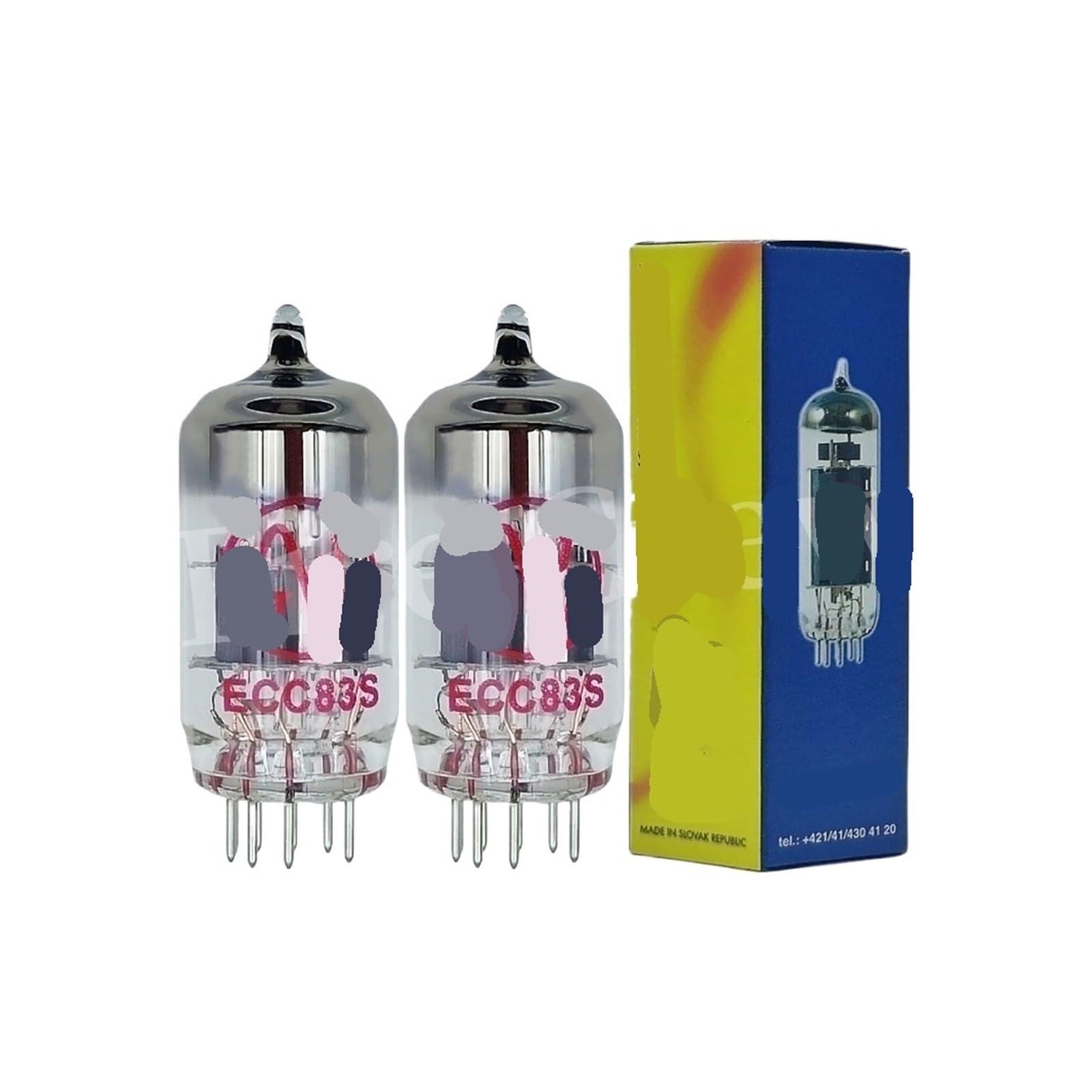 Tube ecc83s pour remplacer 12ax7 usé de votre amplificateur audio hifi