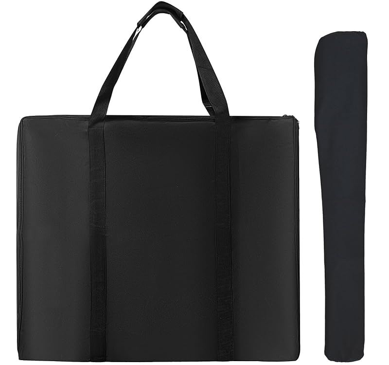 Bolsa de Transporte para Cercado de Cães LWFCOEE, Impermeável com Zíper Duplo e Alças, para 8 Painéis e 9 Estacas, 83,82 x 72,64 x 16,51 cm