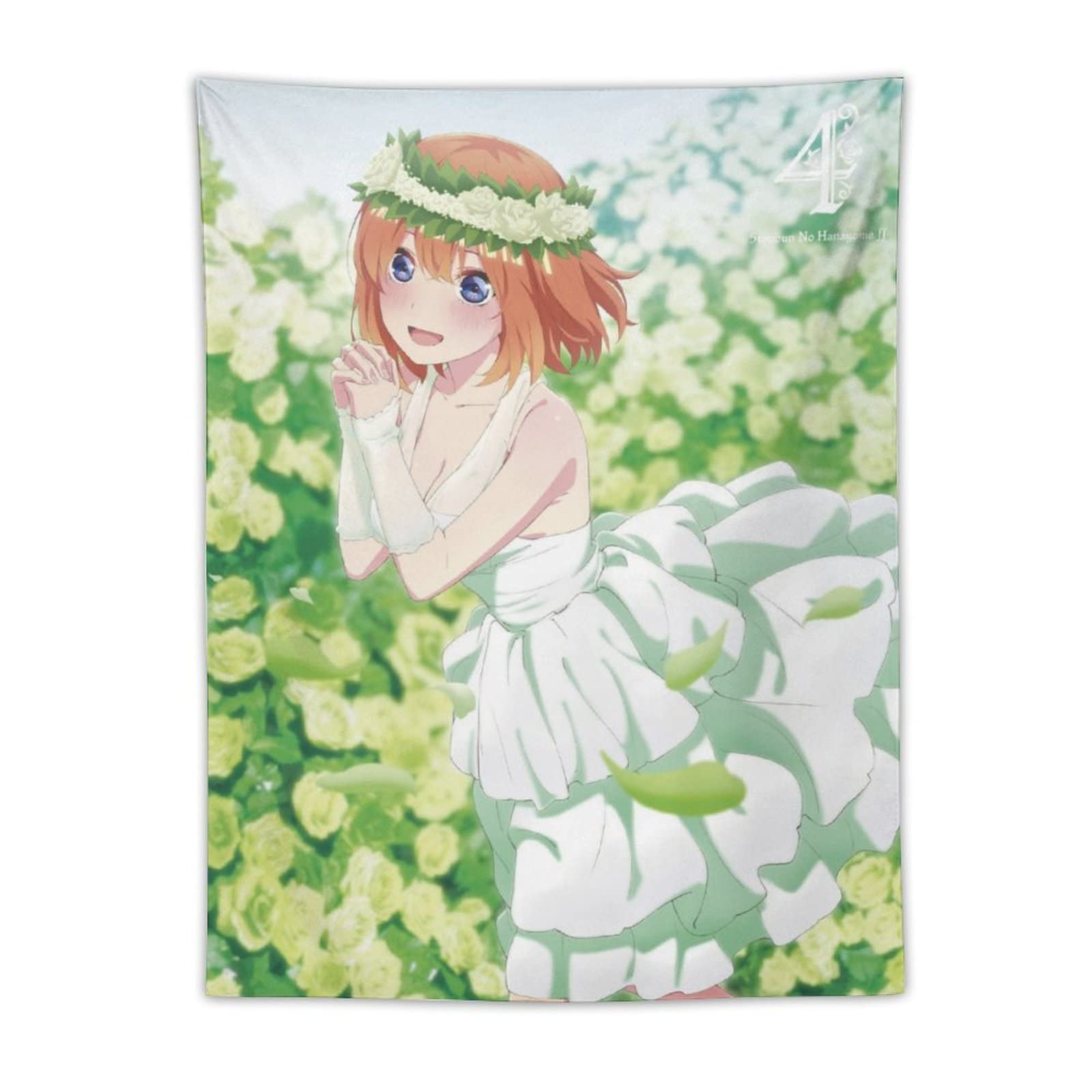 Amazon.co.jp: 五等分の花嫁 中野四葉 タペストリー かわいいアニメ柄