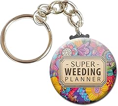 Super Wedding Planner Porte Clés Chaînette 3,8 centimètres Idée Cadeau Accessoire Fête Remerciement Cérémonie Humour Organisatrice Organisateur Mariage