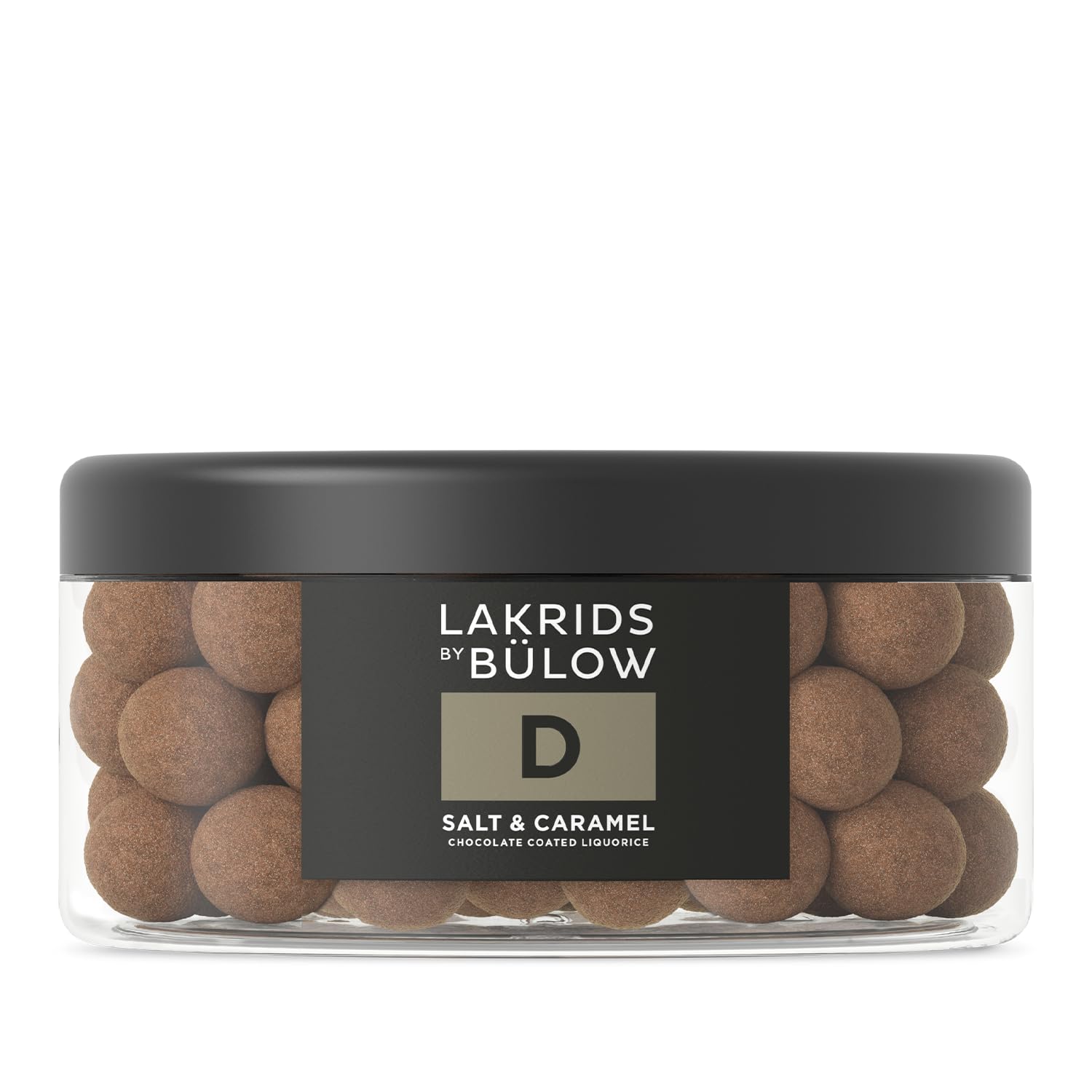 LAKRIDS BY BÜLOW - D - SALT & CARAMEL - LARGE - Feinste Lakritze umhüllt von cremiger Schokolade