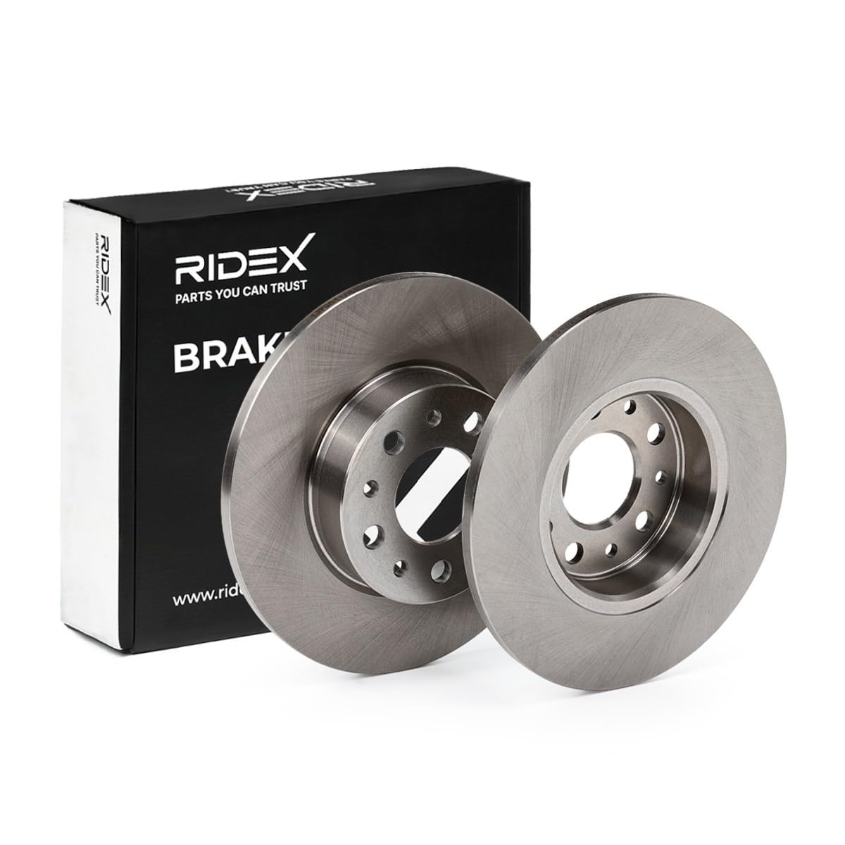 RIDEX 82B1235 2x Disco freno Posteriore senza viti/bulloni Compatibilità con FIAT 500L 351, 352