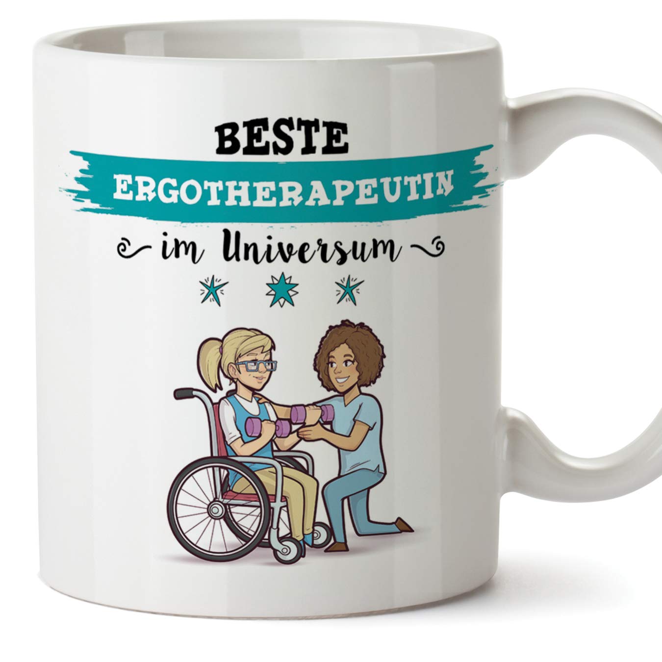 (Mug in German) Occupational Therapist Mug/Mug Gift Beautiful and funny coffee mug