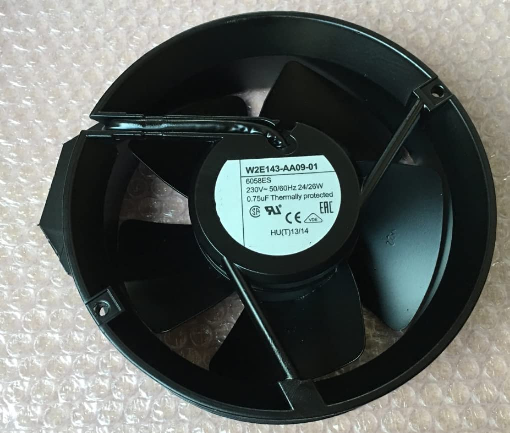 230V 0.08A 24/26W 2800/3300RPM 420/500CFM 172X172X51MM Cooling Fan