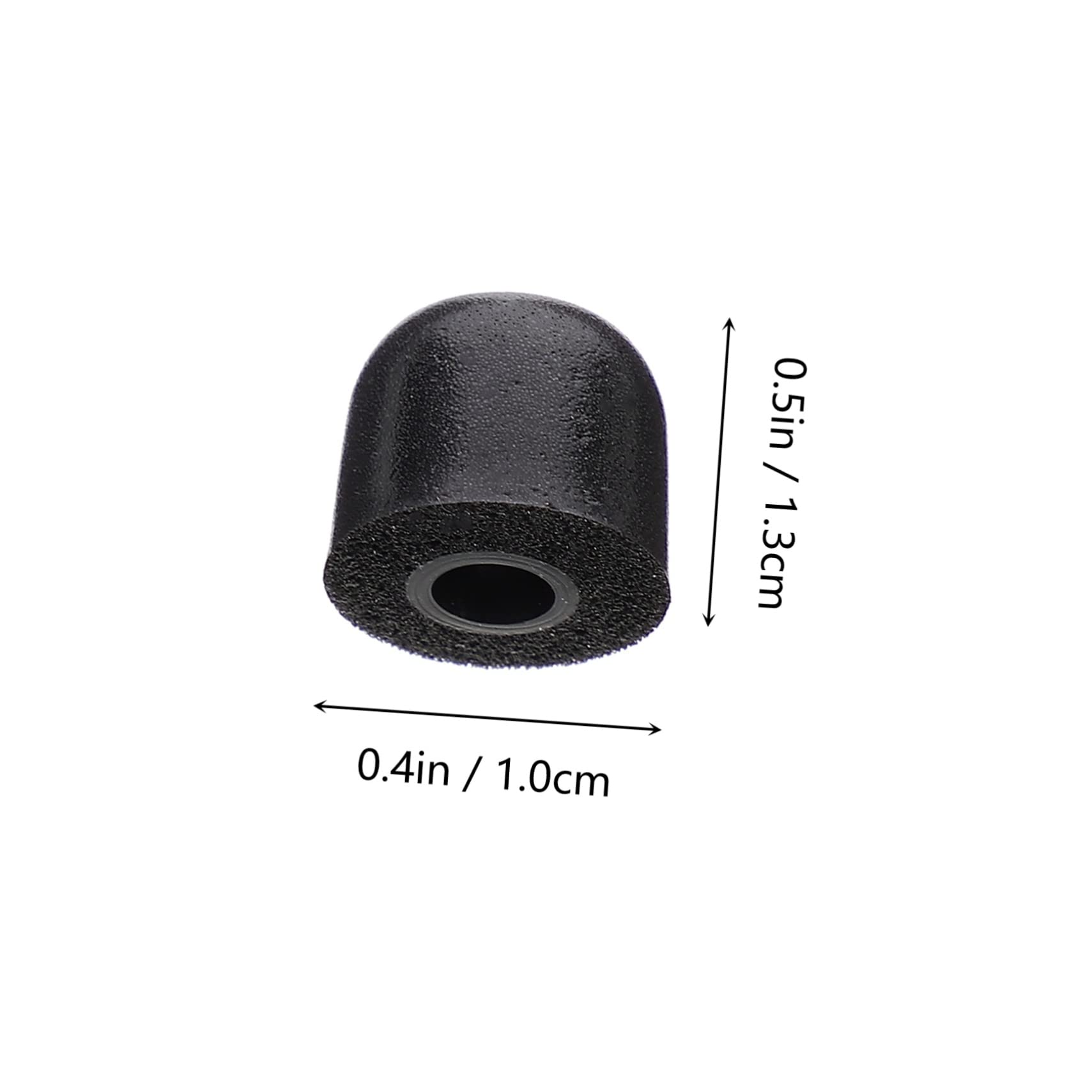BESPORTBLE 50pièces Embouts Mousse pour Écouteurs Confort Ergonomique Et Isolation Sonore Accessoires Pratiques pour Écouteurs