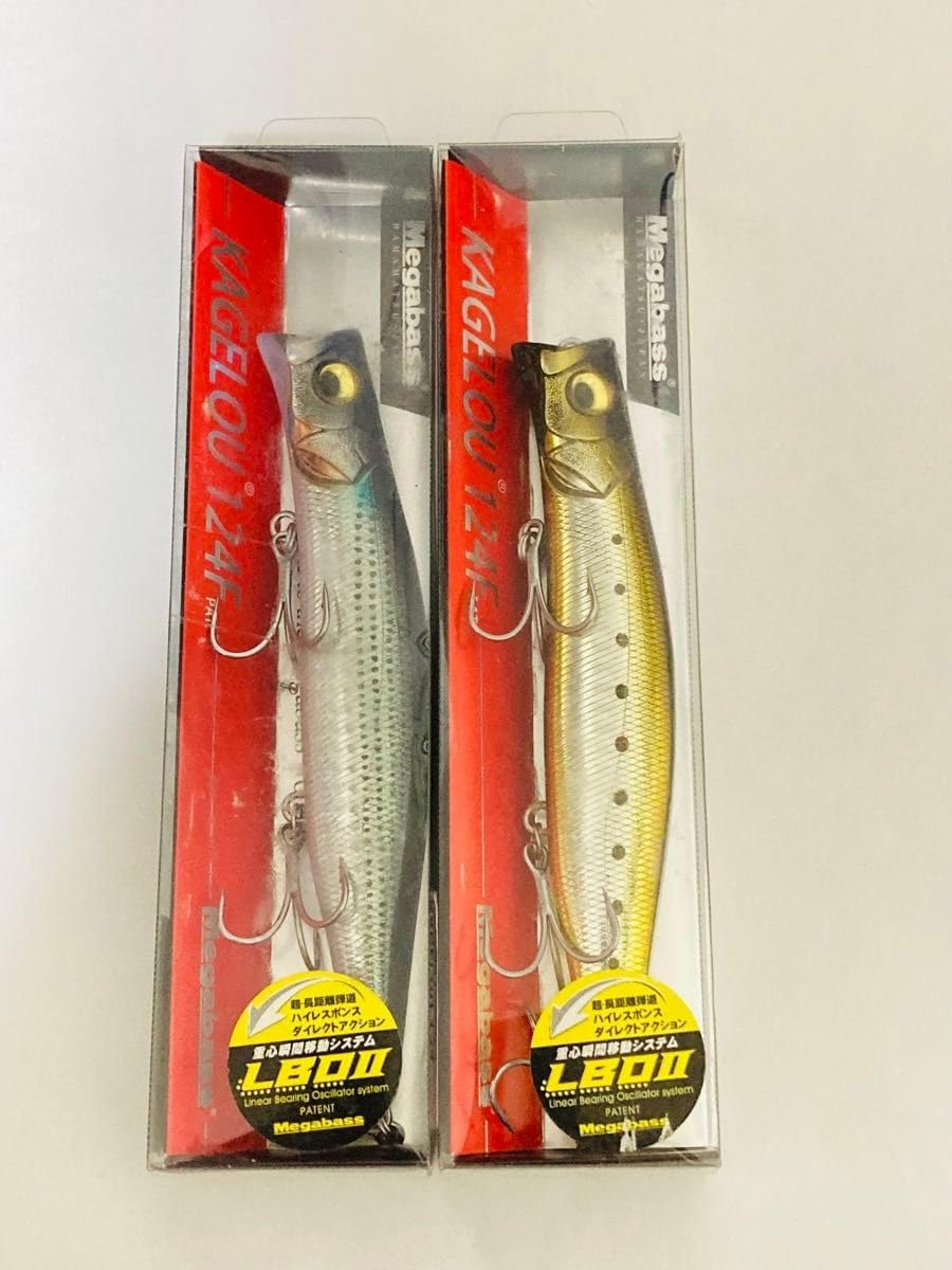 メガバス カゲロウ124F 2本セット カゲロウ124 F 2本セット Megabass