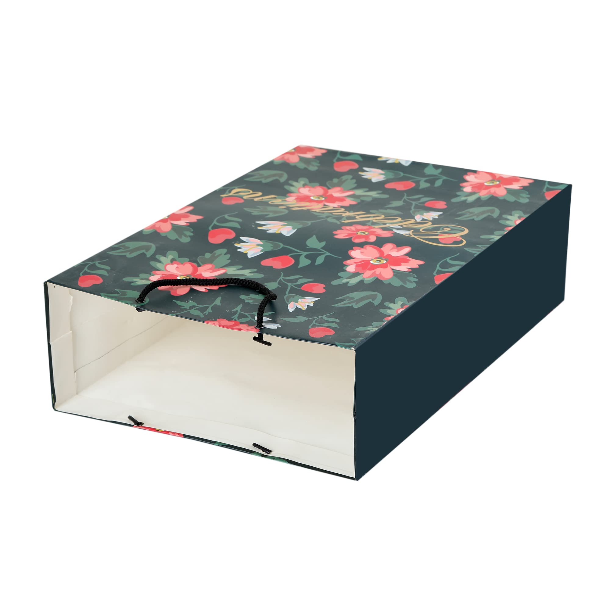 FONSIE Celebrations Jumbo opakowanie 5 szt. papierowych torebek na prezent, na powrót, baby shower, ślub, urodziny, prezenty festiwalowe, uniwersalna (43 x 30 x 11 cm) torba