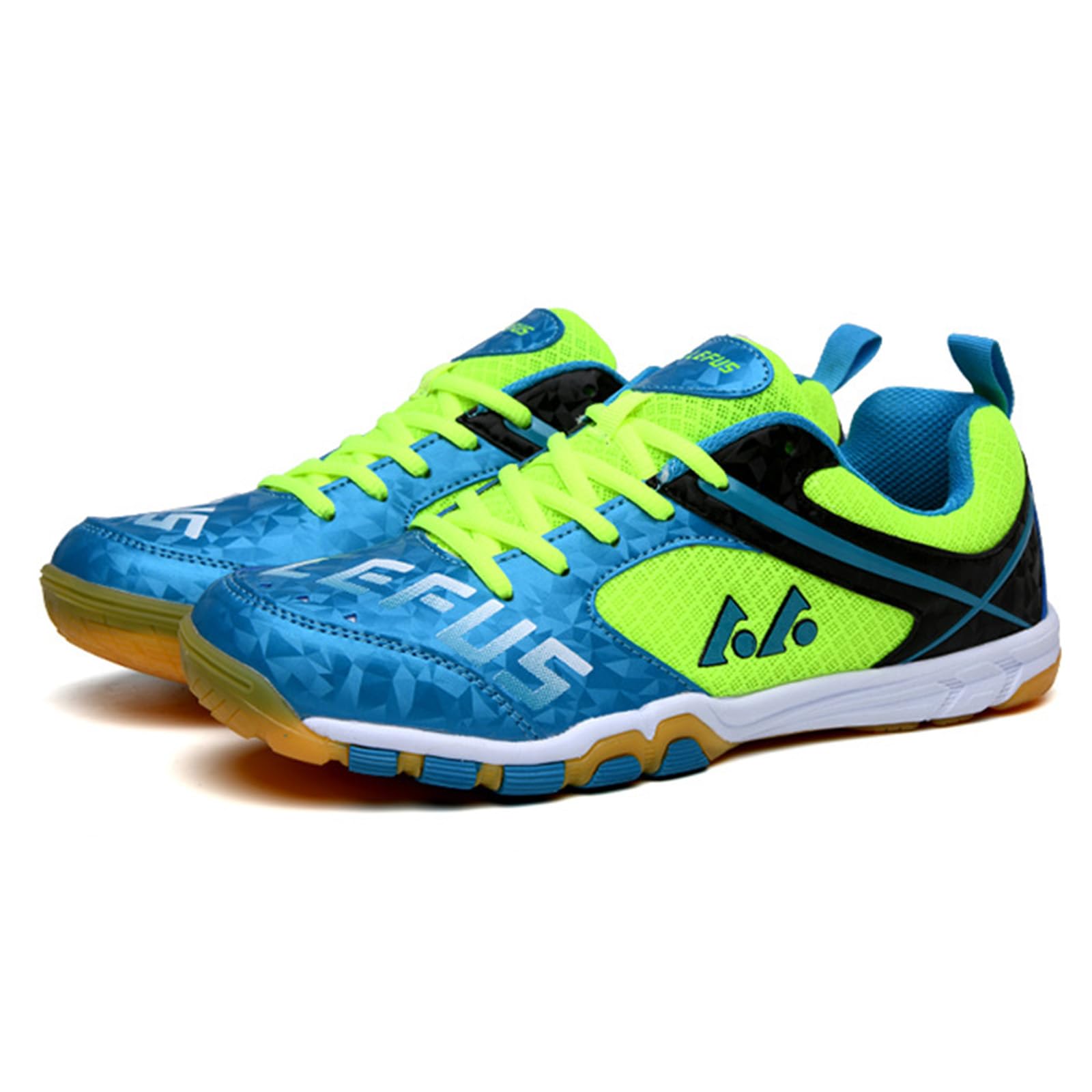 NGARY Männer Frauen Badminton Schuhe Mesh Tennis Squash Schuhe Turnschuhe für Hallenplätze für Tischtennis Pickleball Volleyball Racketball