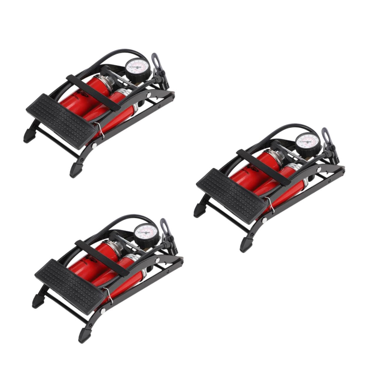 POPETPOP pompa a pedale pompa aria portatile pompa d aria portatile Pompa aria per auto pompa ad aria elettrica bici Gonfiore pressione dell'aria sui pedali pompa ad aria a pedale