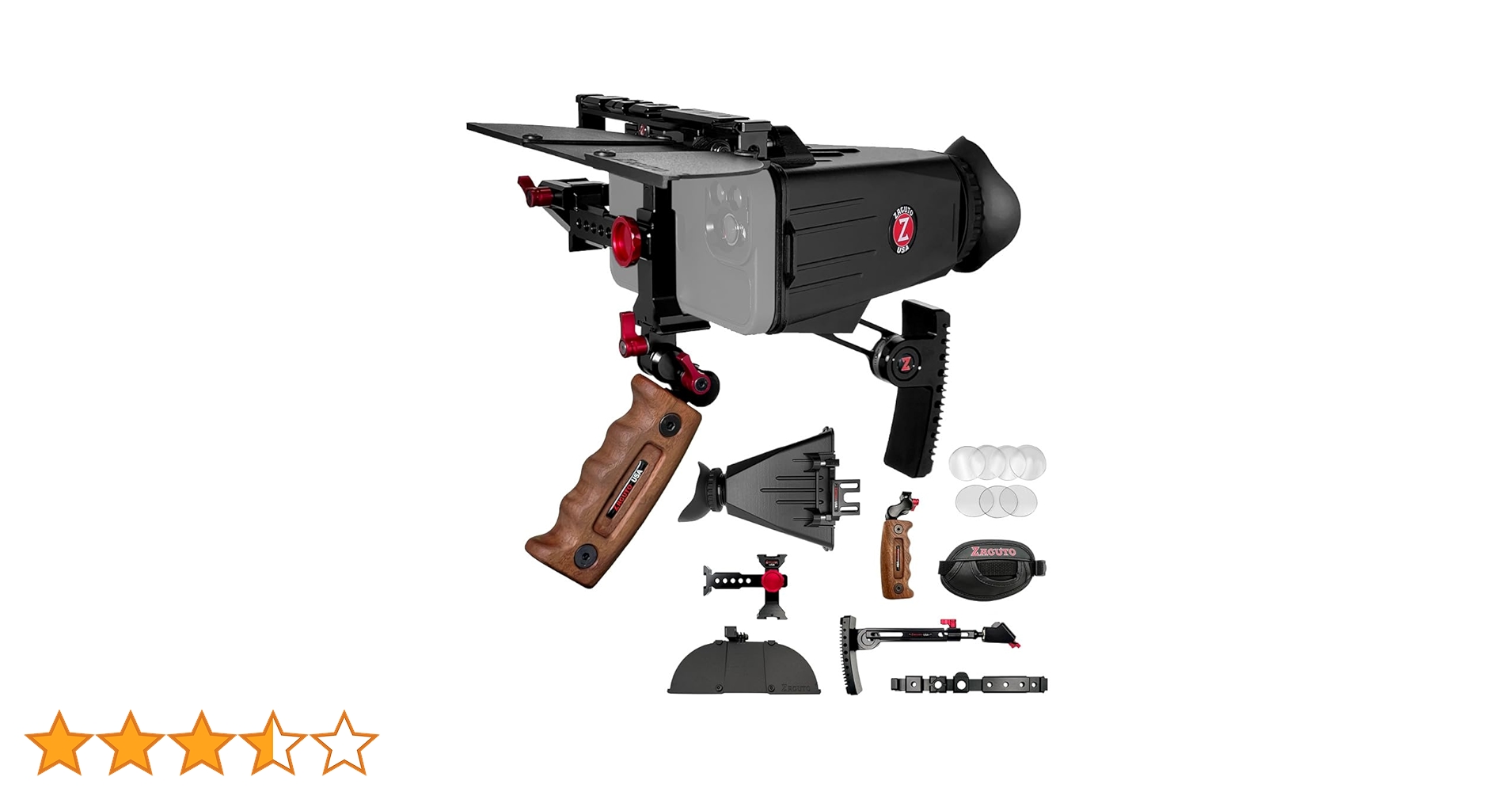 Amazon.co.jp: Zacuto 撮影監督用リグ スマートフォンビデオリグ