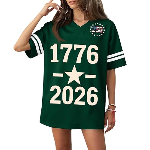 Women's Baseball Jersey Tee | USA 250th Anniversary Patriotic Shirt