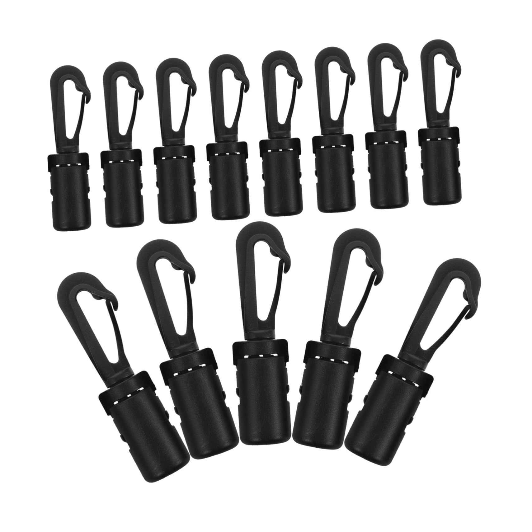 BESPORTBLE Elastic Rope Hook Set 20 Pack for Kayak Boat Yacht Canoe Sturdy Outdoor Rigging Straps