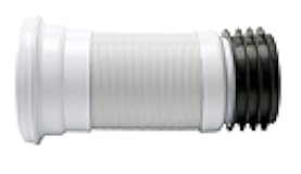 Fluidmaster ZB38307 Flexi Conn-Long WC Pan Connector, White