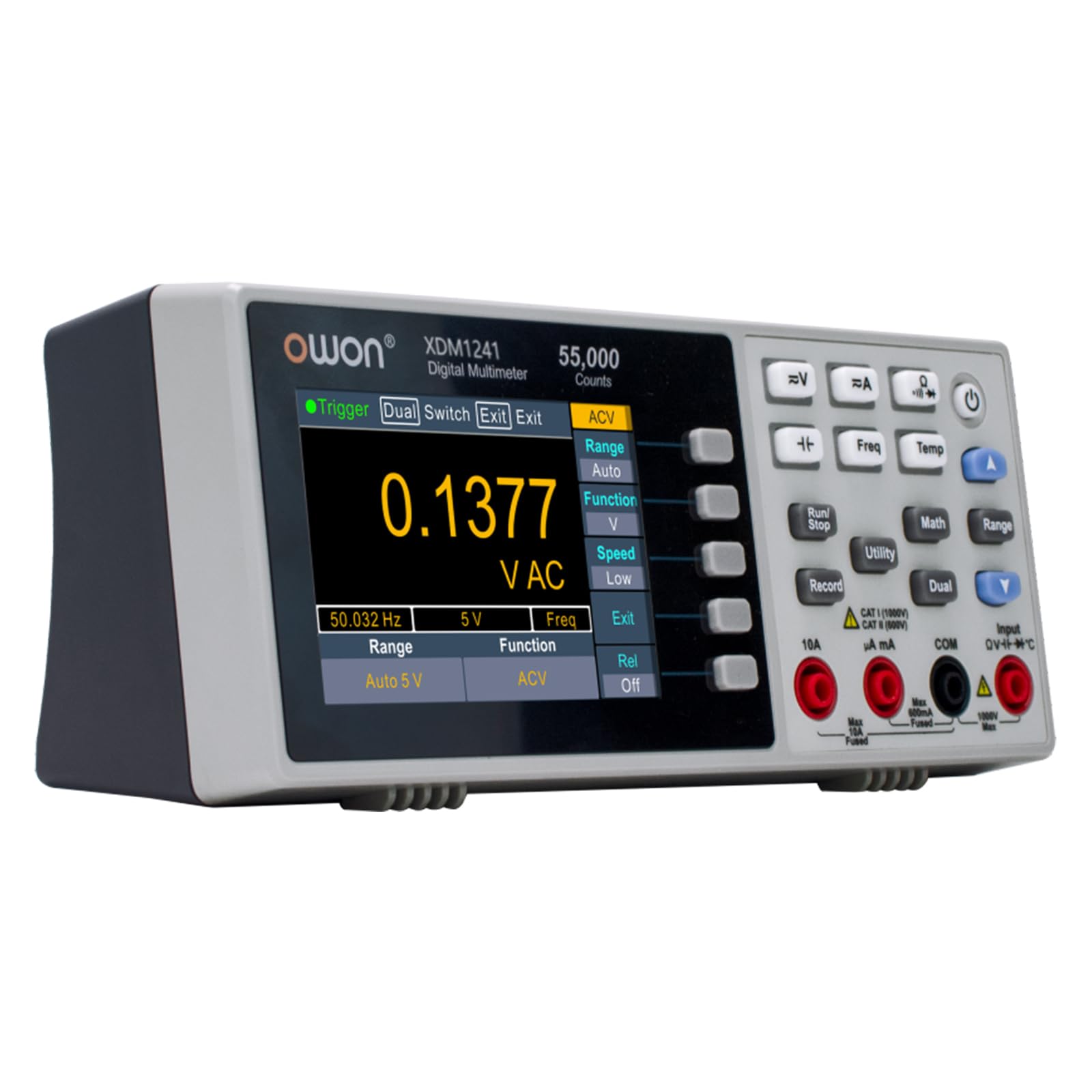OWON XDM1241 Multimetro da tavolo con batterie ricaricabili True RMS High Accuracy Universale Desktop Multimetro