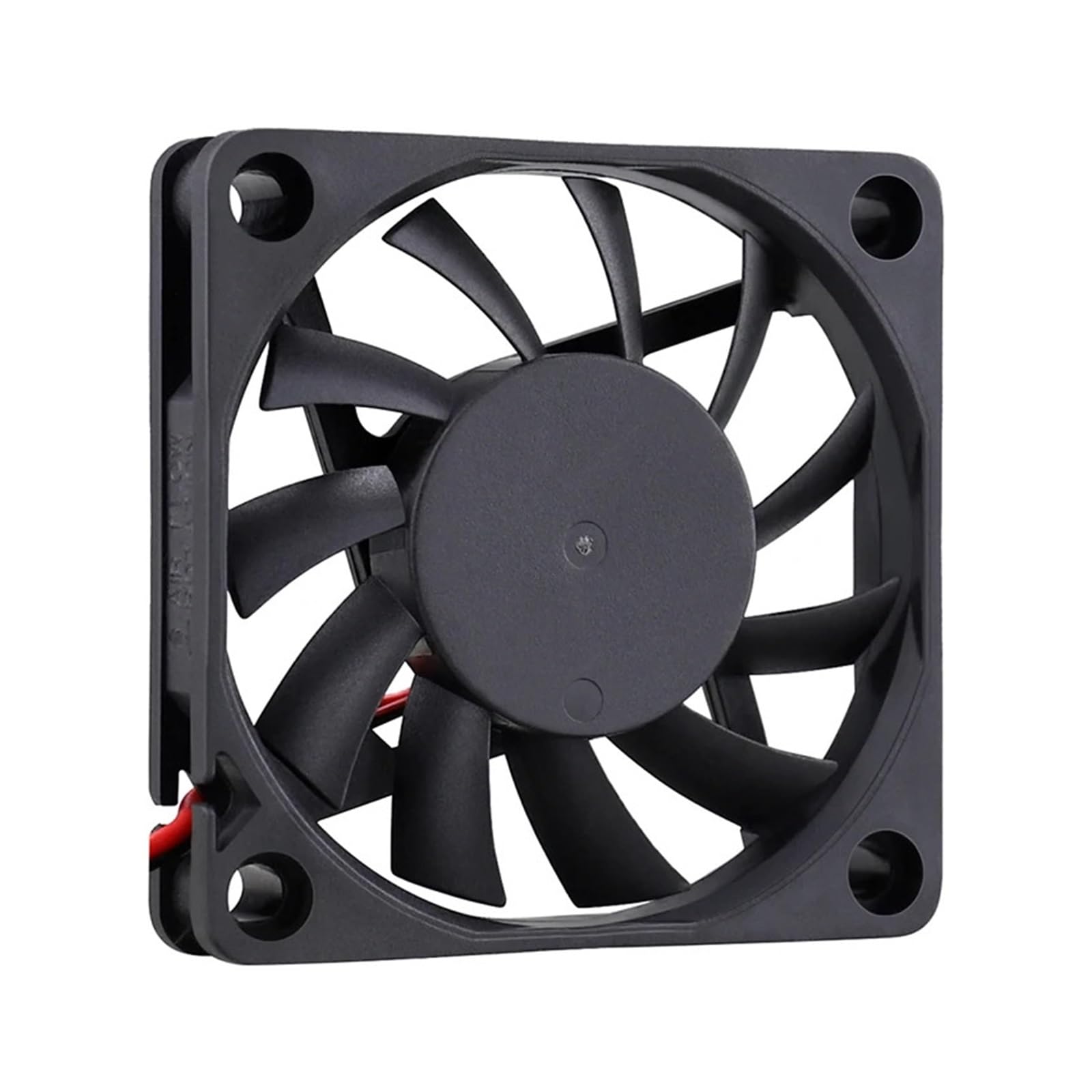 JJKKOZVQF 2 Pieces 2Pin DC 5V 12V 24V 24 Volt 6cm 60x60x10mm 60mm Dual Ball Bearing Brushless Cooling Fan 60mm x 10mm Cooler(5V Daul Ball XH2.54)