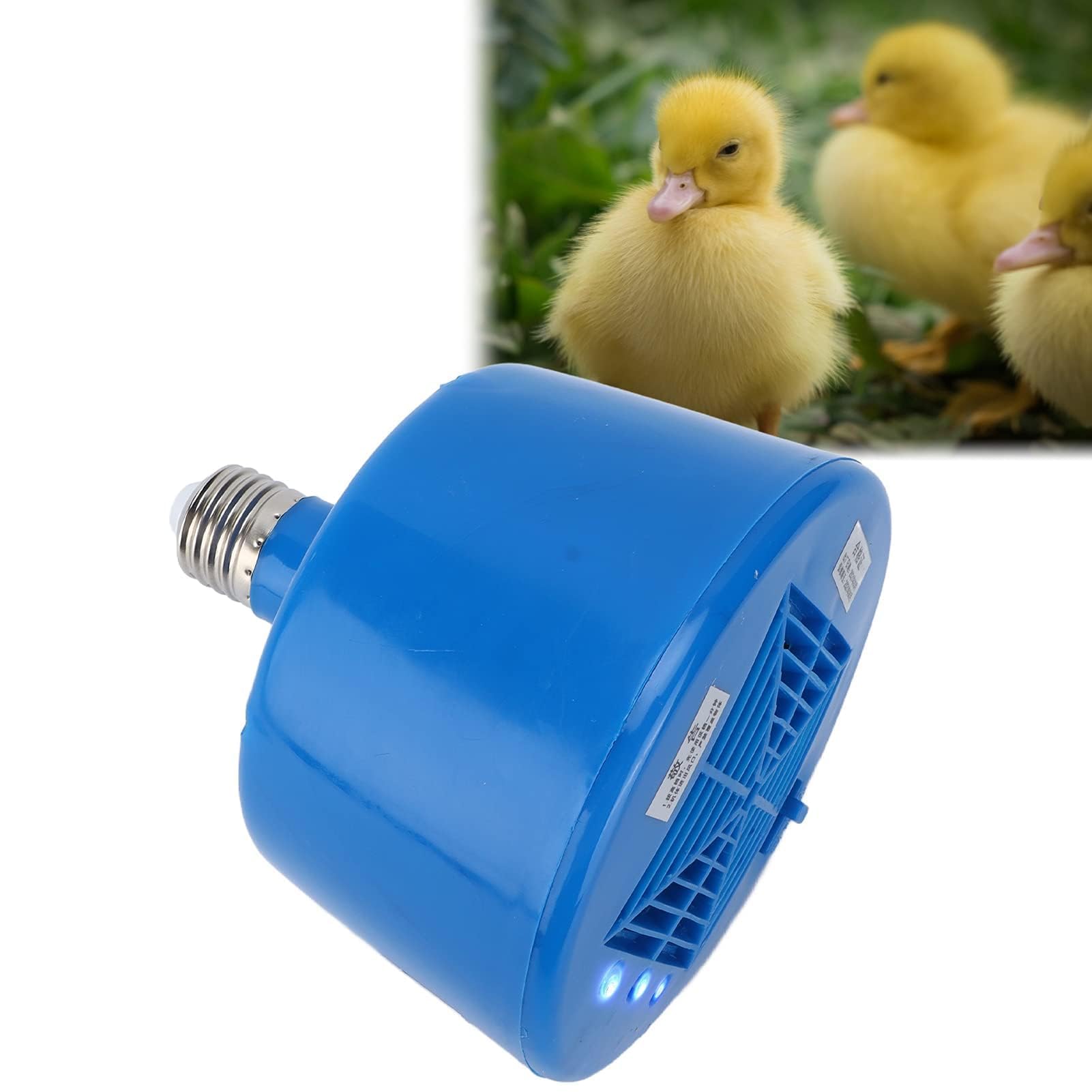 Lámpara de Calor E27 para Mascotas, Bombilla de Calefacción para Incubadora, Pollitos, Cerdos, Patos, Ganado, 220V