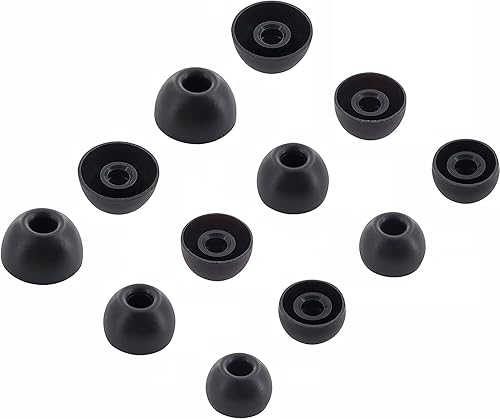 Miniatura 3 de JNSA 12 almohadillas de silicona para los oídos, gel compatible con auriculares Beats Fit Pro, 3 tamaños, 6 pares de repuesto para Beats Fit Pro,