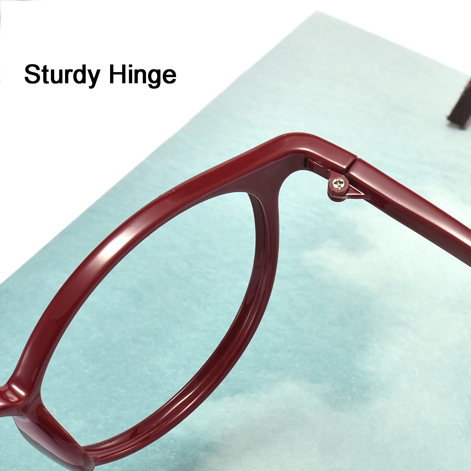 Lesebrille mit Blaulichtfilter, Federscharnier, Computer-/Gaming-Brille, Augenbelastung, leichte, rutschfeste Lesebrille für Herren und Damen, Schwarz, +2,50 (Schwarz 3)