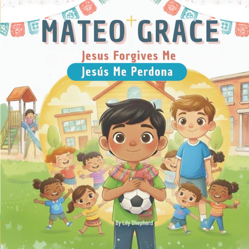Mateo Grace. Jesus Forgives Me: A Bilingual Christian Picture Book About Forgiveness and Second Chances English and Spanish (Mateo Grace. God's Big Love)