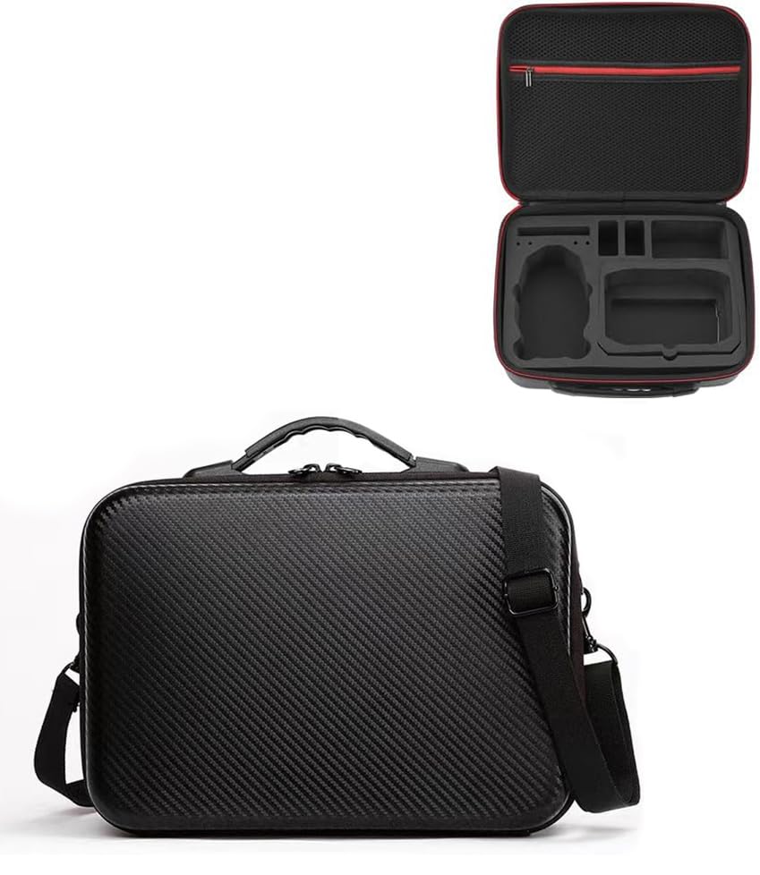 TINMAGI Estuche de Transporte para dji Mini 3/Mini 3 Pro, Bolsa de Almacenamiento Viaje Portátil Impermeable Hardshell, Funda para Accesorios con Correa de Hombro