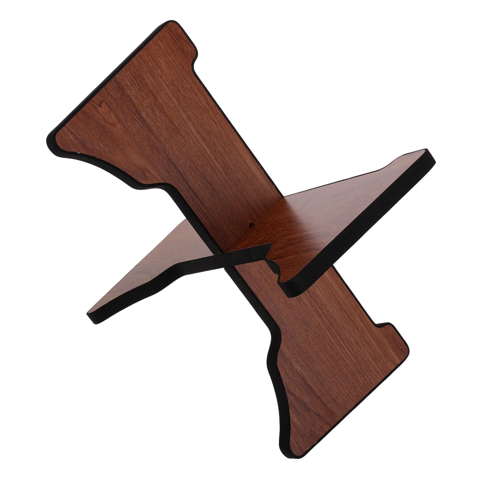 FRCOLOR Schlagzeugständer aus Holz Handpan-trommelhalter Robustes Design für Trommeln zum Spielen und Präsentieren Stabiler Stand