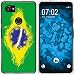Produktbild PhoneNatic Case kompatibel mit Google Pixel 2 XL Silikon-Hülle WM Brasilien M3