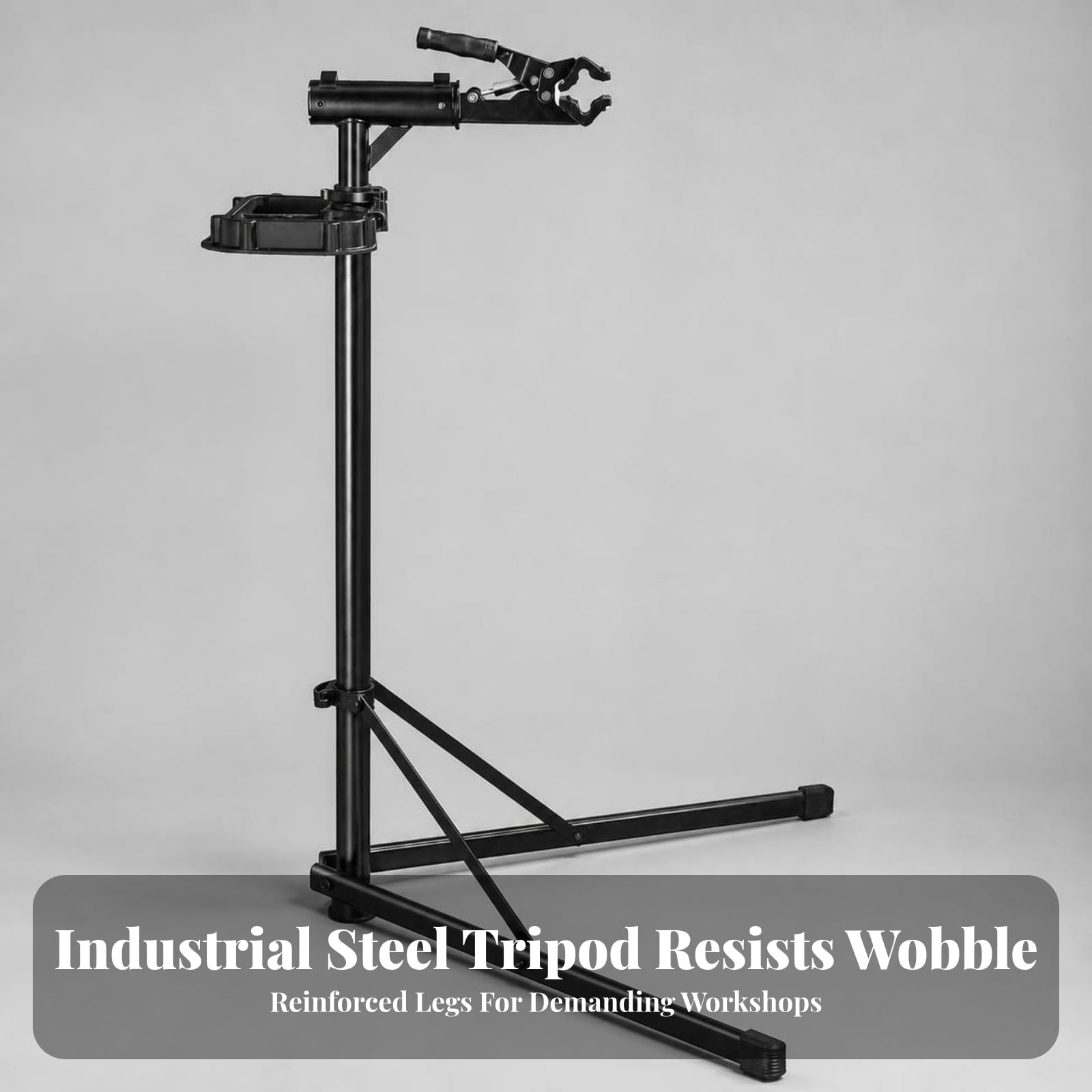 Caballete Trabajo para Bicicleta | Estable, Soporte Reparación para Bicicleta, Resistente, Taller, Garaje, Ciclistas