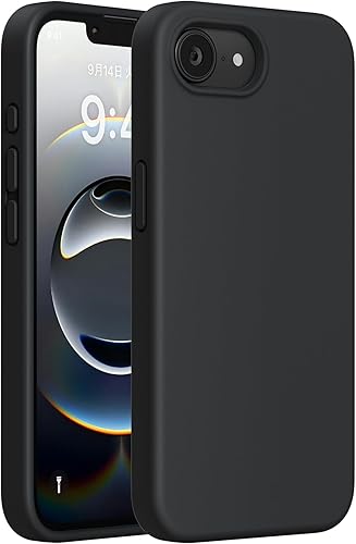 Miniatura 247 de Miracase - Funda diseñada para iPhone 11 con protector de pantalla, funda de goma de silicona líquida, protección total contra caídas y a prueba