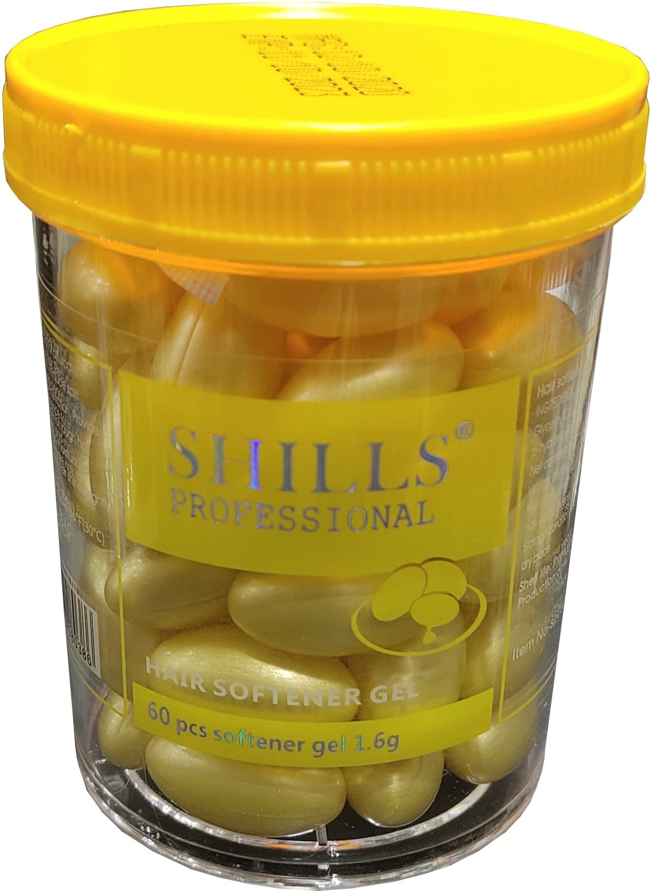 SHILLS PROFESSIONAL Vitamin E Hair Softener Gel Capsule (60 Capsule) 1.6 G